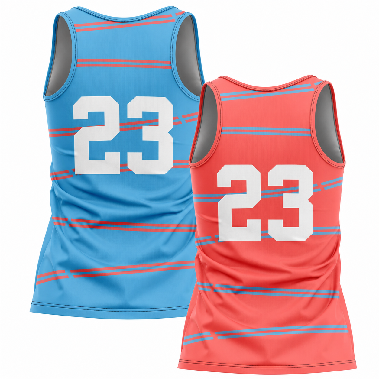 Custom Reversible Racerback Basketball Jerseys