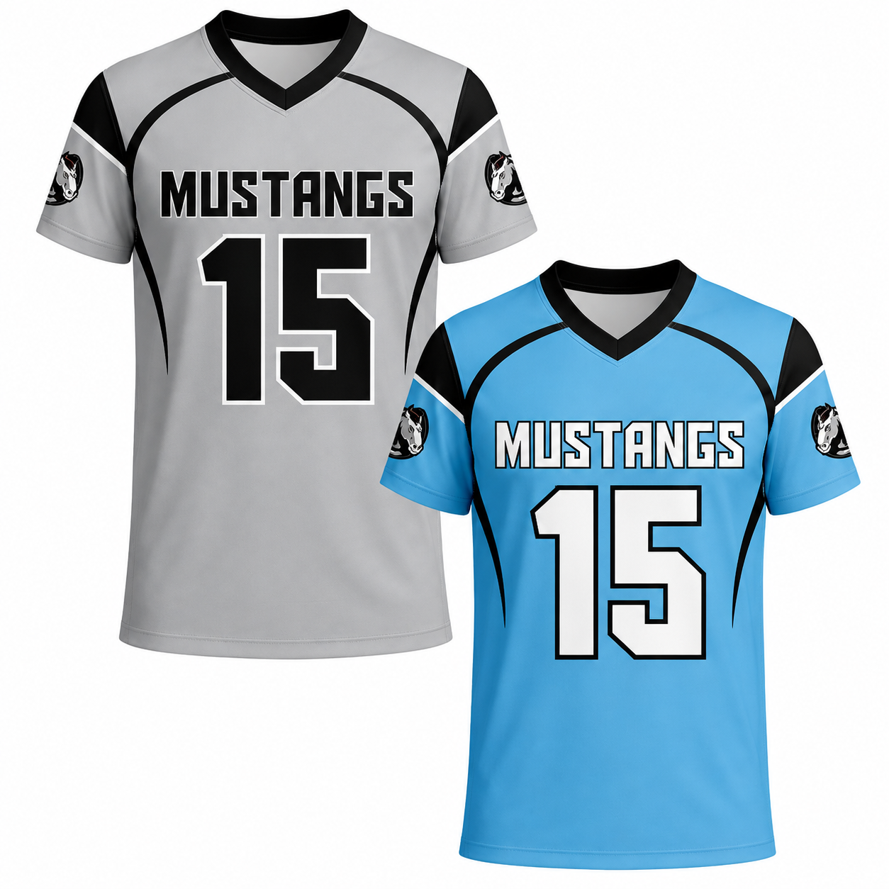 Reversible Short Sleeve Shooting Shirts (V-Neck)