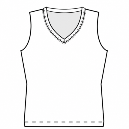 Sleeveless Cheerleading Shells - Sizing Kits - Youth