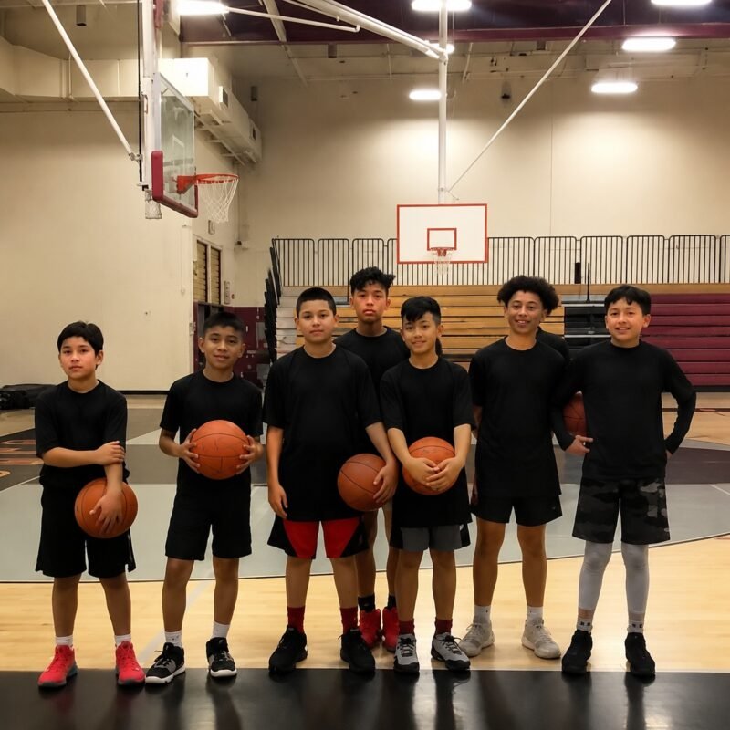 Basketball Action Photo