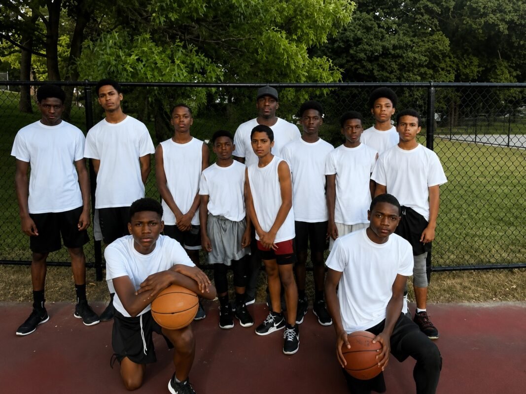 Basketball Action Photo