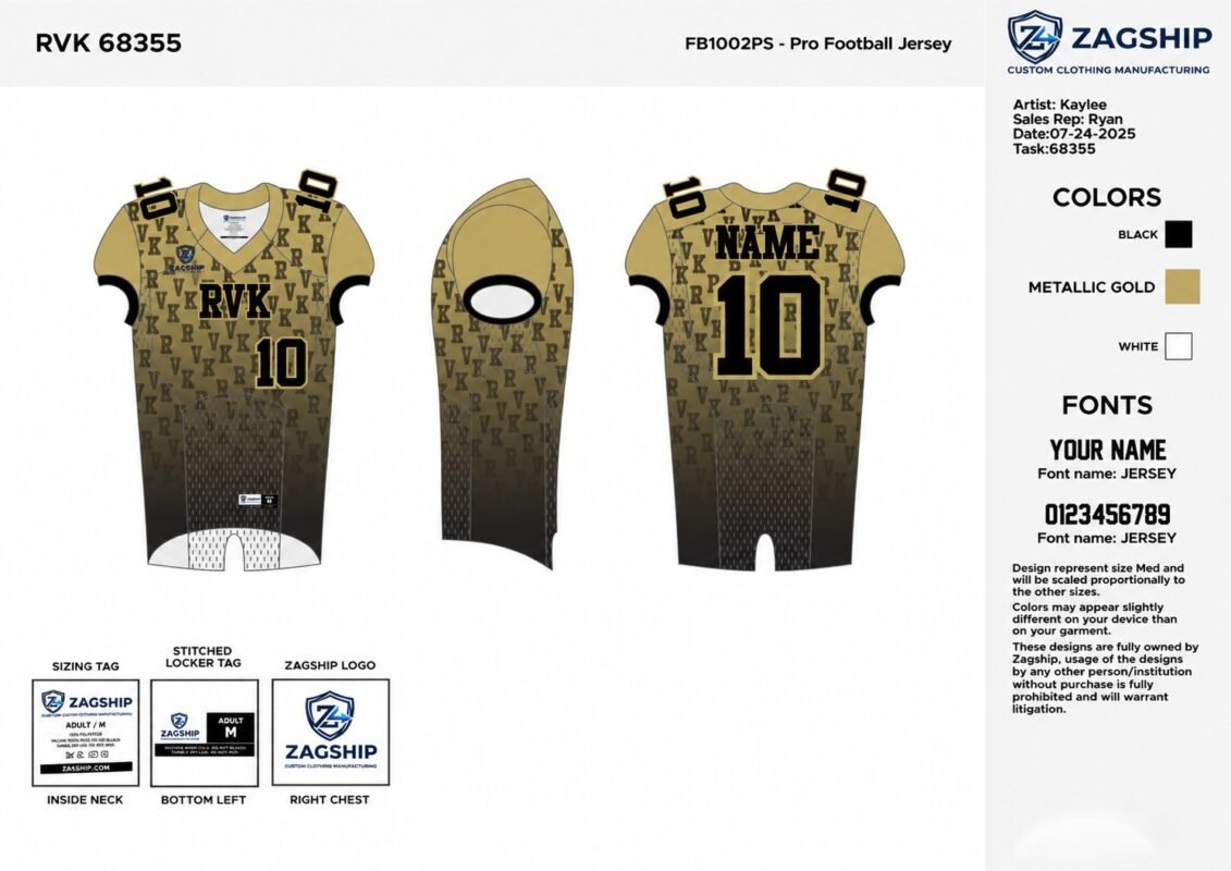 Custom American Football Uniform Set – Performance Football Jersey & Pants Action Photo
