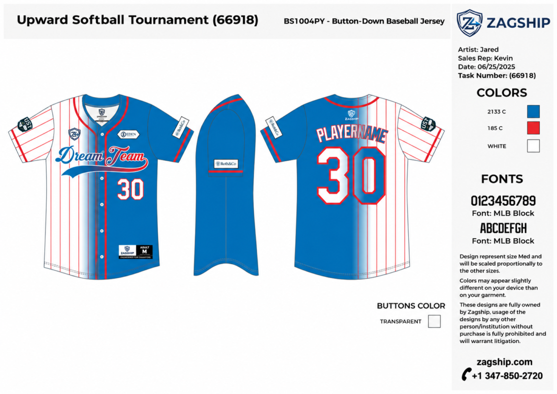 Custom Baseball Jersey Action Photo