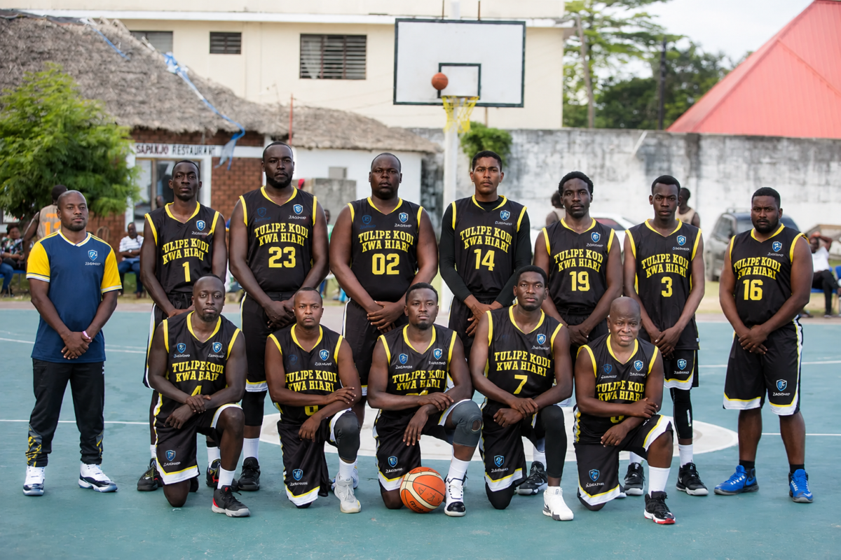 Basketball Action Photo